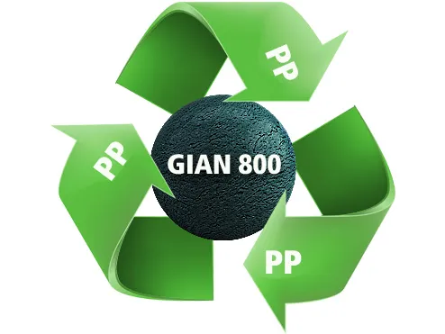 GIAN 800, Matrices de texture recyclables en PP (polypropylène)